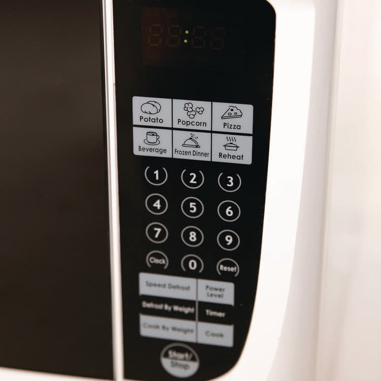 AVANTI 1.4 cu ft Electronic Microwave with Touch Pad, 1,000 W, White (AVAMO1450TW) thumbnail 4