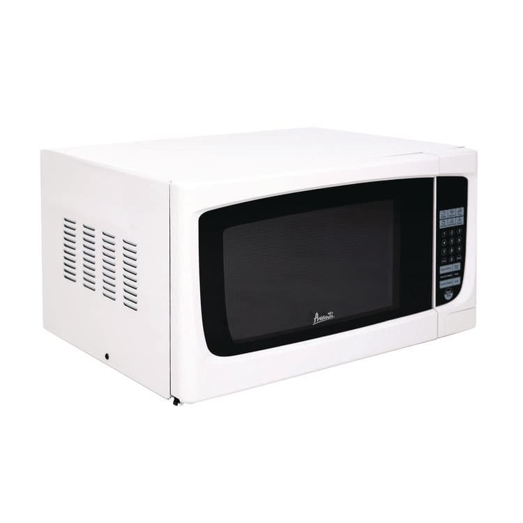 AVANTI 1.4 cu ft Electronic Microwave with Touch Pad, 1,000 W, White (AVAMO1450TW)