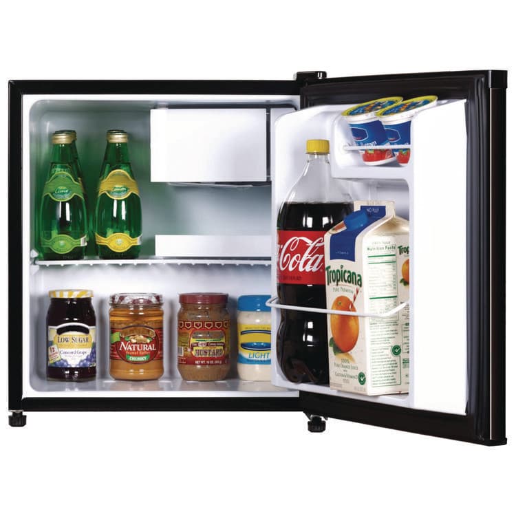 AVANTI 1.6 Cu. Ft. Compact Refrigerator with Chiller Compartment, Black (AVARM16J1B17X1B) thumbnail 2