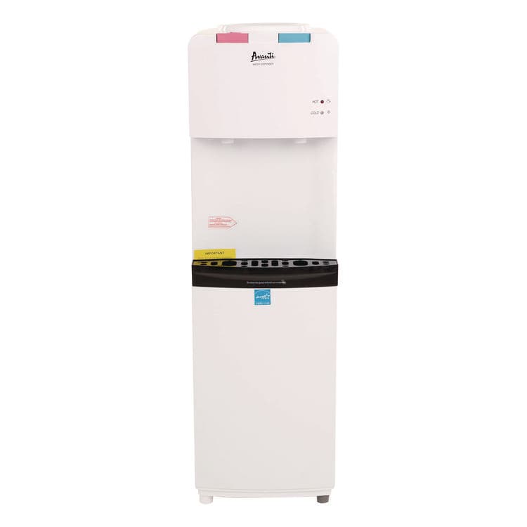 AVANTI Hot and Cold Water Stand Up Dispenser, 3 gal to 5 gal, 11 x 12 x 36, White (AVAWDHC770I0W)