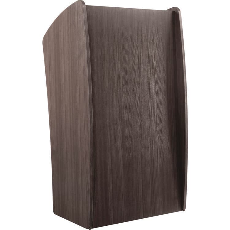 NATIONAL PUBLIC SEATING Vision Lectern, 24 x 21 x 46, Ribbonwood (NPS611RW)