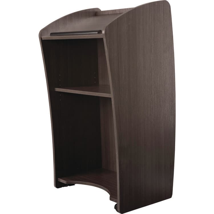NATIONAL PUBLIC SEATING Vision Lectern, 24 x 21 x 46, Ribbonwood (NPS611RW) thumbnail 3