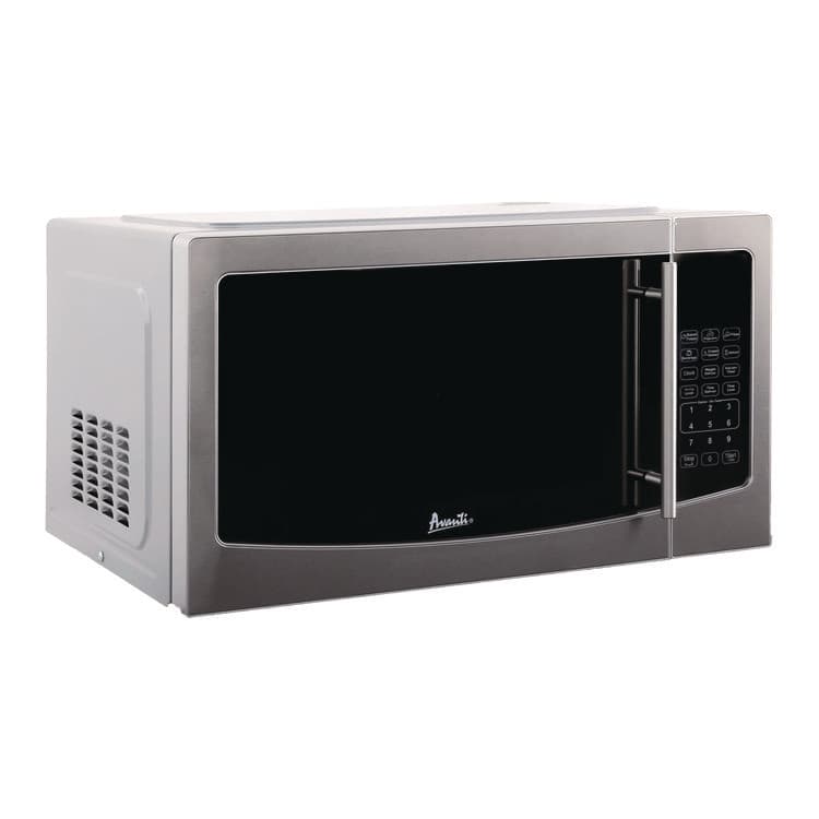 AVANTI 1.1 cu ft Compact Microwave Oven, 1,000 W, Mirror-Finish (AVAMT116V4M)