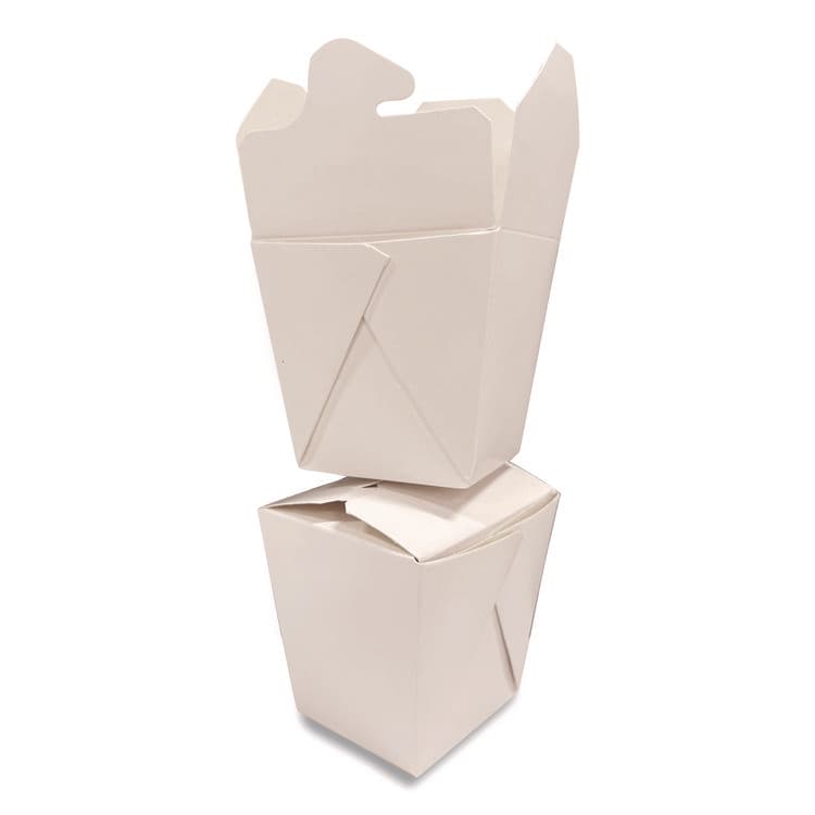 KARI-OUT COMPANY Food Pail, 32 oz, 4 x 3.69 x 4.55, White, Paper, 400/Carton (KOT3103032) thumbnail 3