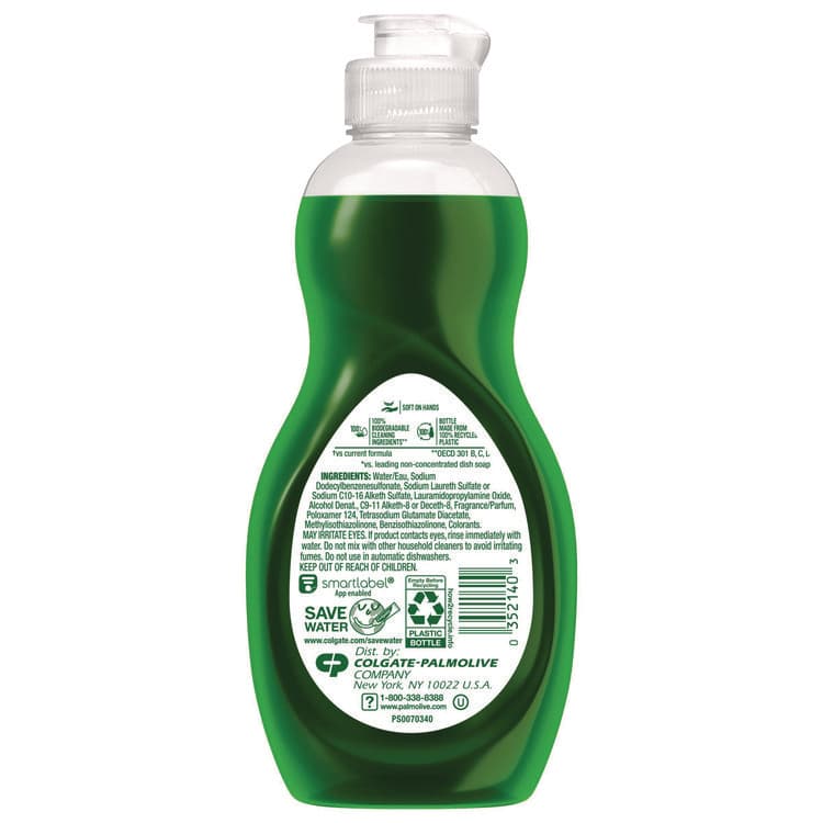 COLGATE PALMOLIVE, IPD. Dishwashing Liquid, Fresh Scent, 8 oz. Bottle, 16/Carton (CPC61047169) thumbnail 3