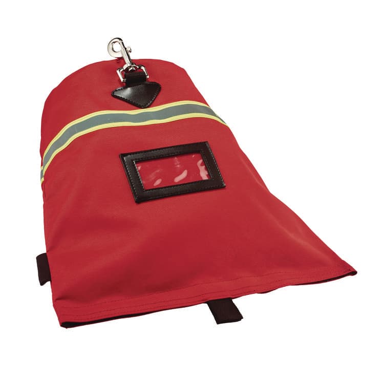 ERGODYNE CORPORATION Arsenal 5082 SCBA Mask Bag with Hook-and-Loop Closure, Fleece Lining, 8.5 x 8.5 x 14, Red (EGO13083) thumbnail 2