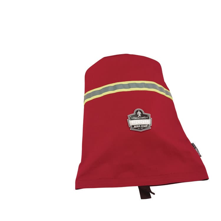 ERGODYNE CORPORATION Arsenal 5082 SCBA Mask Bag with Hook-and-Loop Closure, Fleece Lining, 8.5 x 8.5 x 14, Red (EGO13083)