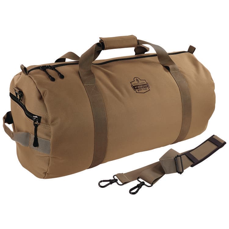 ERGODYNE CORPORATION Arsenal 5020P Gear Duffel Bag, 12 x 23 x 12, Khaki (EGO13335)