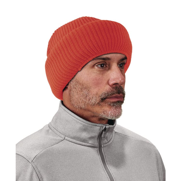 TENACIOUS HOLDINGS, . N-Ferno 6829 Freezer Balaclava Face Mask, Acrylic, One Size Fits Most, Orange (EGO16968) thumbnail 4