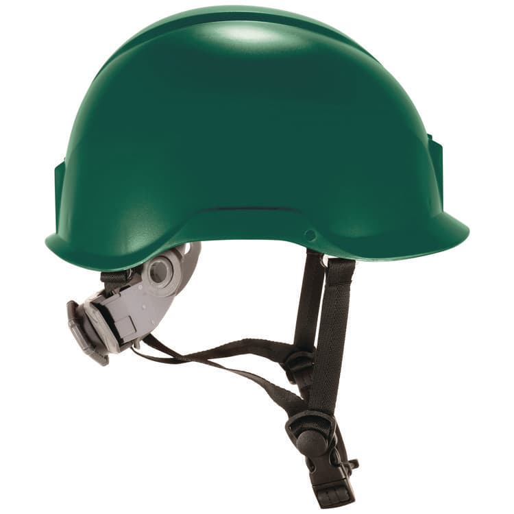 ERGODYNE CORPORATION Skullerz 8976 Class E Safety Helmet, 6-Point Ratchet Suspension, Green, (EGO60262) thumbnail 3