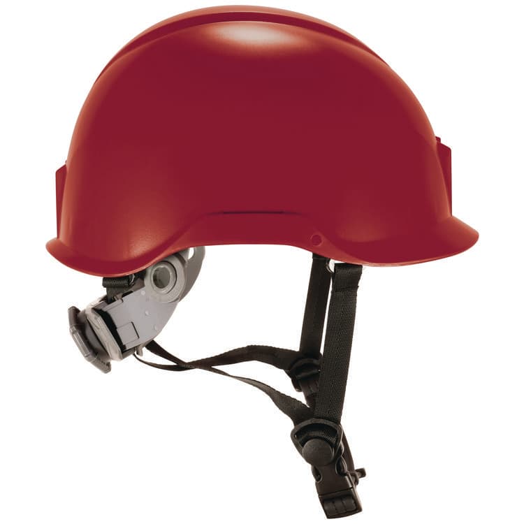 ERGODYNE CORPORATION Skullerz 8976 Class E Safety Helmet, 6-Point Ratchet Suspension, Red (EGO60263) thumbnail 3