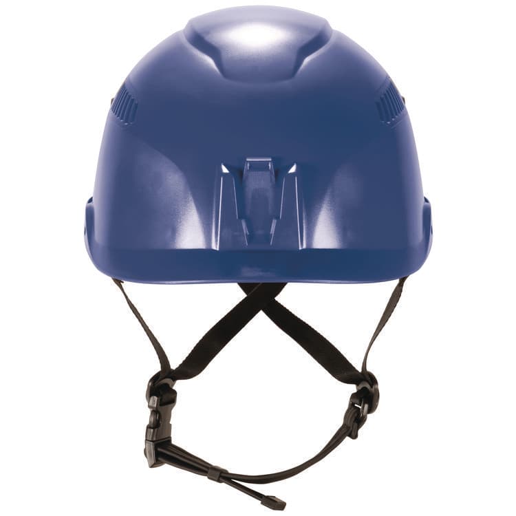 ERGODYNE CORPORATION Skullerz 8977 Class C Safety Helmet with Adjustable Venting, 6-Point Ratchet Suspension, Blue (EGO60269) thumbnail 2