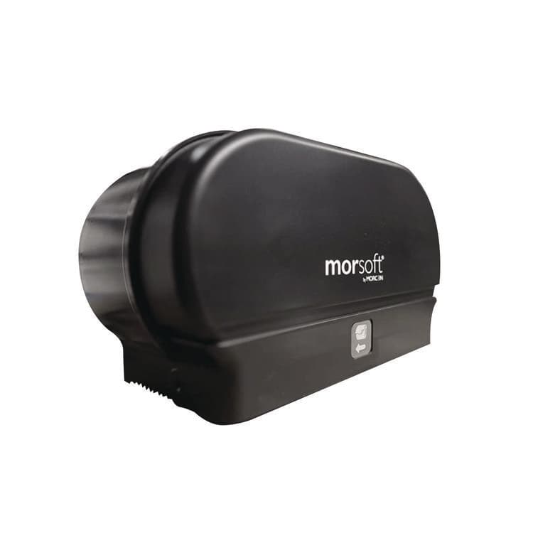 MORCON Morsoft Small Core Tissue Dispenser, 11.86 x 5.48 x 7.32, Black Translucent (MORM1005) thumbnail 3