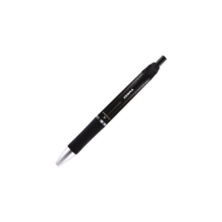 ZEBRA PEN CORP. Sarasa Dry Gel X1 Gel Pen, Retractable, Medium 0.7 mm, Black Ink, Black Barrel, 12/Pack (ZEB45610) thumbnail 4