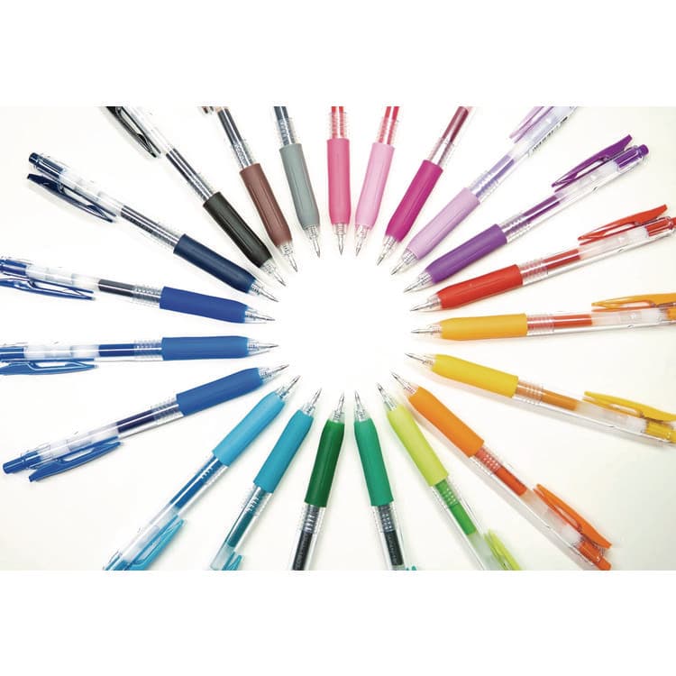 ZEBRA PEN CORP. Sarasa Clip Gel Pen, Retractable, Fine 0.5 mm, Assorted Ink and Barrel Colors, 20/Pack (ZEB47220) thumbnail 3