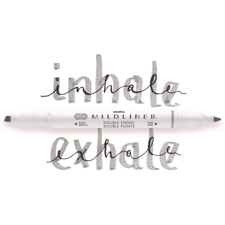ZEBRA PEN CORP. Mildliner Double Ended Highlighter, Assorted Ink Colors, Bold-Chisel/Fine-Bullet Tips, Assorted Barrel Colors, 15/Pack (ZEB78115) thumbnail 4
