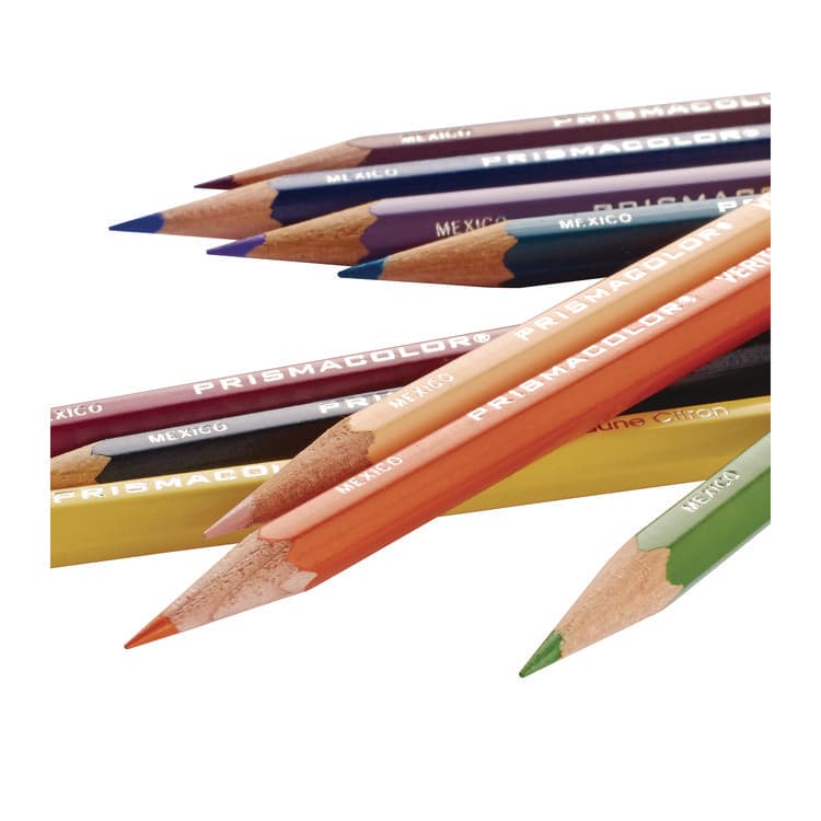 SANFORD Verithin Colored Pencils, Assorted Lead and Barrel Colors, 24/Set (SAN2427) thumbnail 3