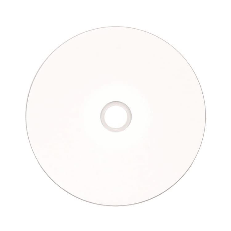 VERBATIM CORPORATION CD-R Printable Recordable Disc, 700 MB/80 min, 52x, Spindle, White, 100/Pack (VER98493) thumbnail 3