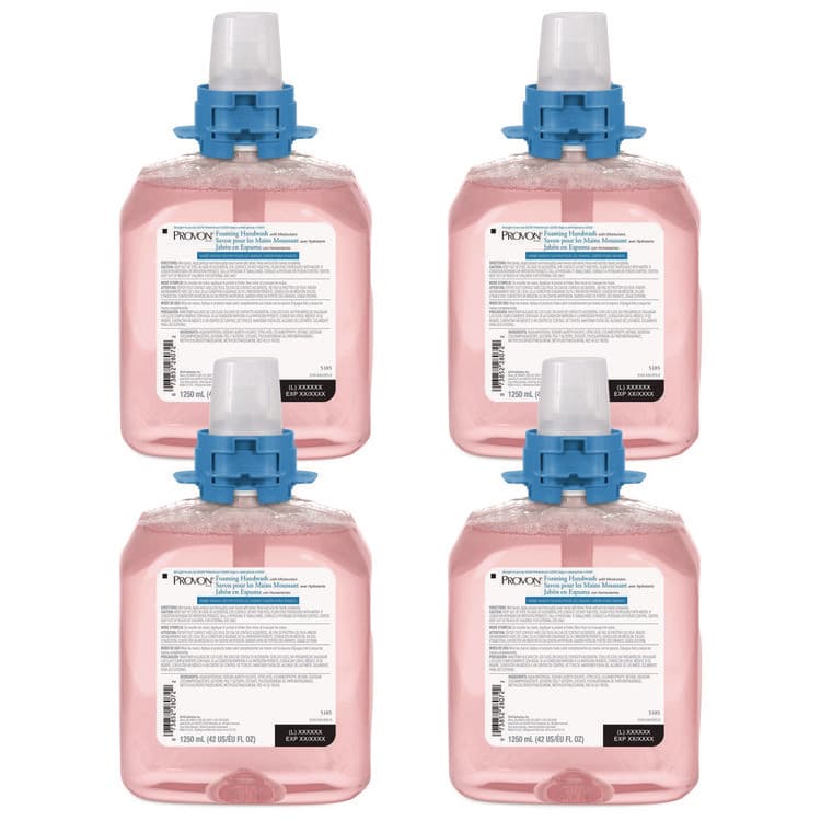 GO-JO INDUSTRIES Foaming Handwash with Advanced Moisturizers Refill, Refreshing Cranberry Scent, 1,250 mL, 4/Carton (GOJ518504CT)