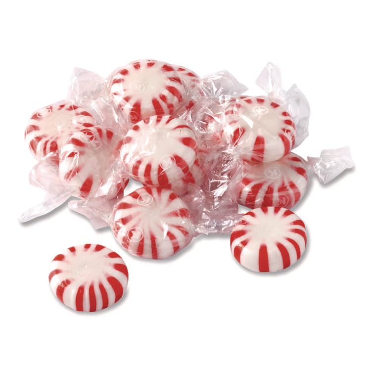 SNACK JAR Starlight Mints, Individually Wrapped, 5 lb Bag, Approximately 425 Pieces/Bag (SJRMYS23909) thumbnail 2