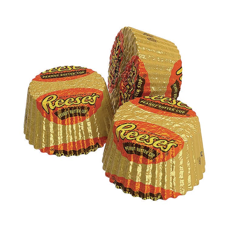 THE HERSHEY COMPANY Peanut Butter Cups Miniatures, Party Pack, 35.6 oz Bag (REE44709) thumbnail 3