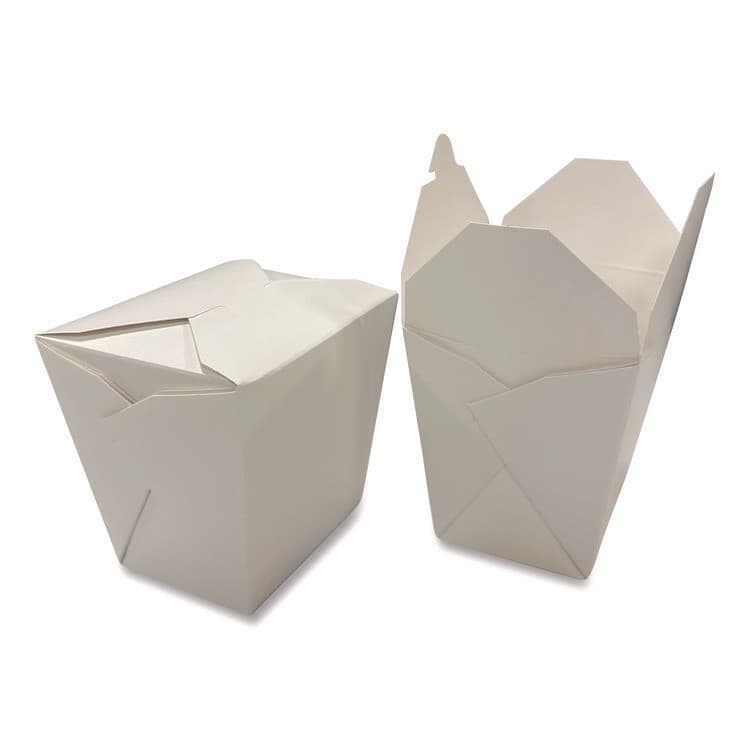 KARI-OUT COMPANY Food Pail, 32 oz, 4 x 3.69 x 4.55, White, Paper, 400/Carton (KOT3103032) thumbnail 4