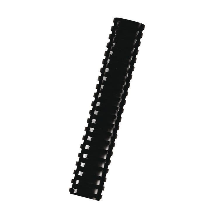 FELLOWES MFG. CO. Plastic Comb Bindings for 11 x 8.5 Documents, 19 Oval Shaped Rings, 2" (500-Sheet) Capacity, Black, 40/Pack (FEL52369) thumbnail 3