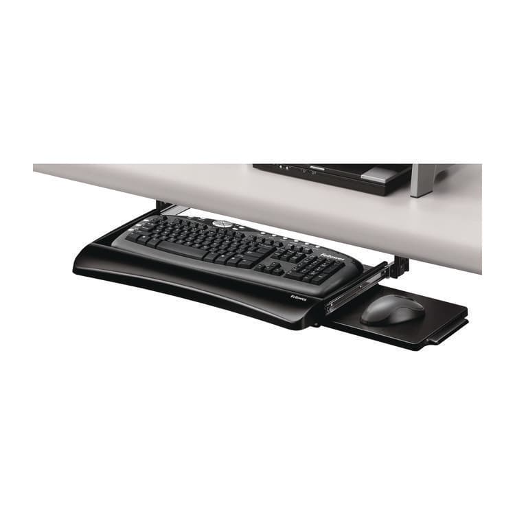 FELLOWES MFG. CO. Office Suites Underdesk Keyboard Drawer, Black (FEL9140304)