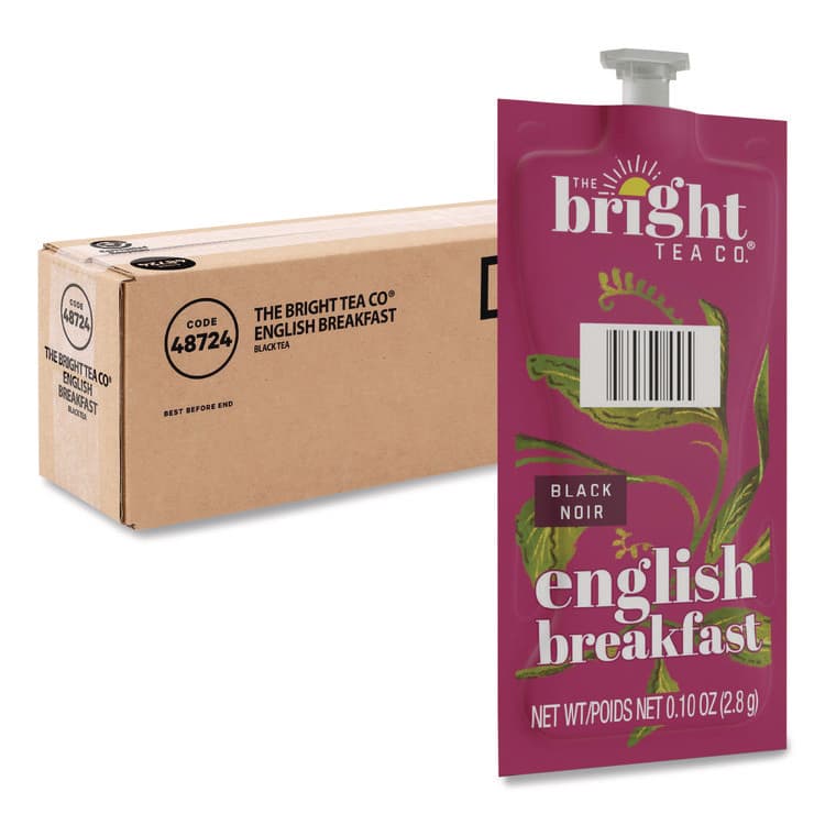 LAVAZZA The Bright Tea Co. English Breakfast Black Tea Freshpack, 40/Carton (LAV48724)
