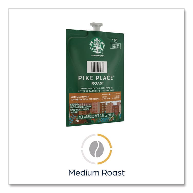LAVAZZA Starbucks Pike Place Roast Coffee Freshpack, 38/Carton (LAV48725) thumbnail 4