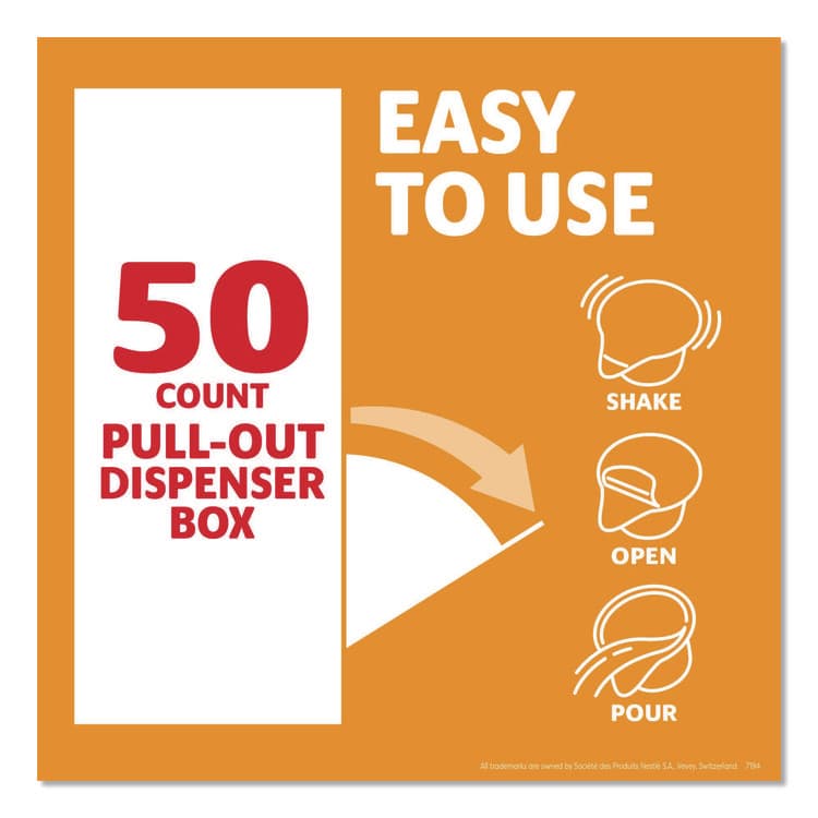 NESTLE Liquid Coffee Creamer, Pumpkin Spice, 0.38 oz. Mini Cups, 50/Box (NES75520) thumbnail 3