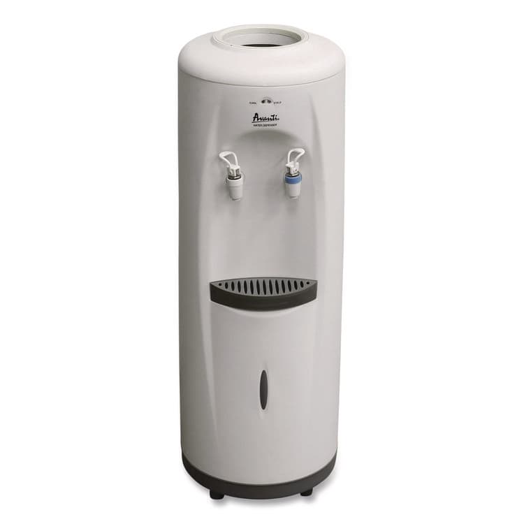 AVANTI Cold and Room Temperature Water Dispenser, 3 gal to 5 gal, 11.5 x 12.5 x 34, White (AVAWD360)