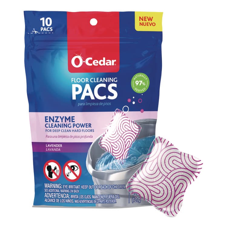 FREUDENBERG HOUSEHOLD PRODUCTS Cleaning PACS, Lavender Scent, 10/Pack (FHD172402PK)