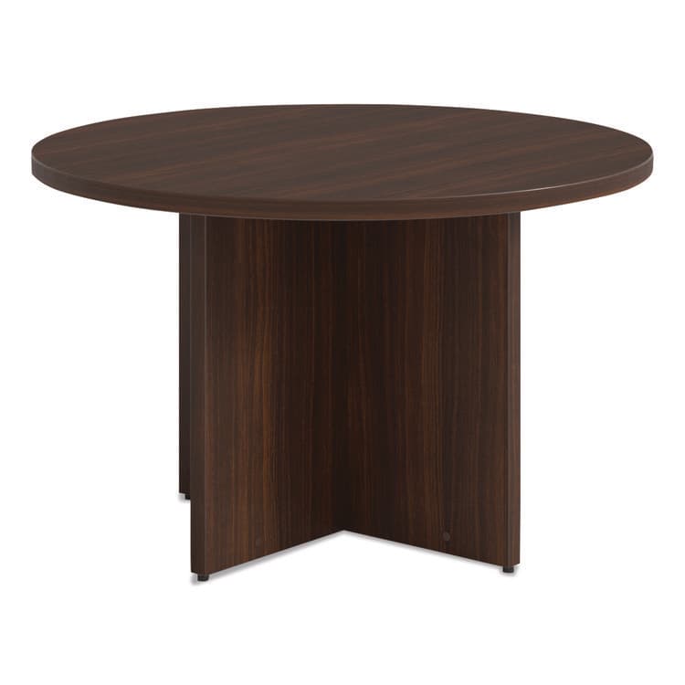 ALERA Alera Seville Round Conference Table, Round, 48" Diameter, Mahogany (ALESV4848MY)
