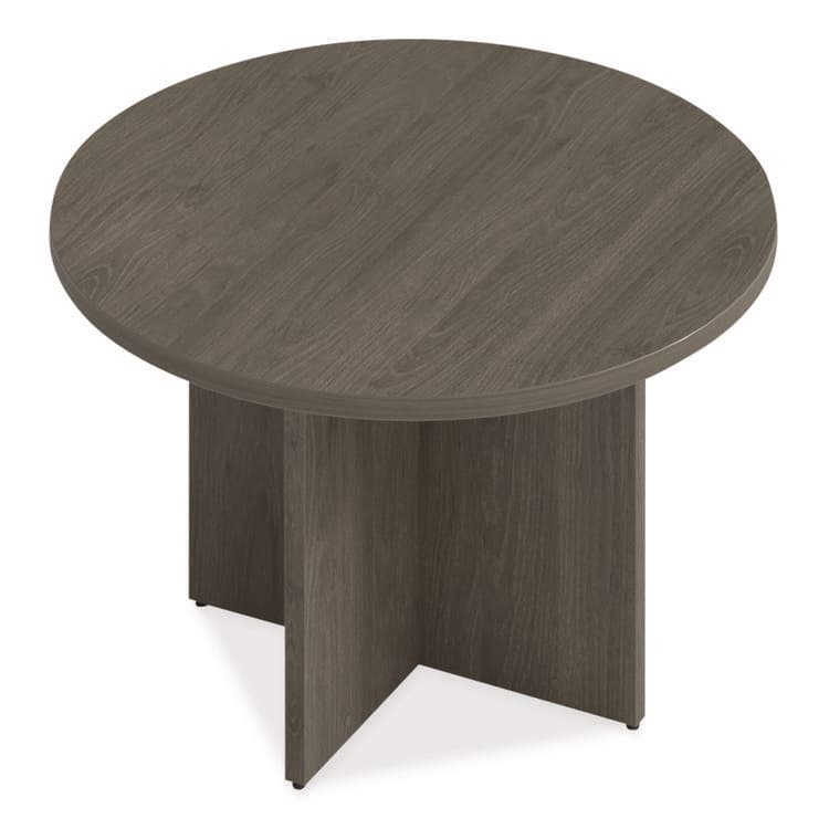 ALERA Alera Seville Round Conference Table, Round, 48" Diameter, Walnut (ALESV4848WA) thumbnail 4