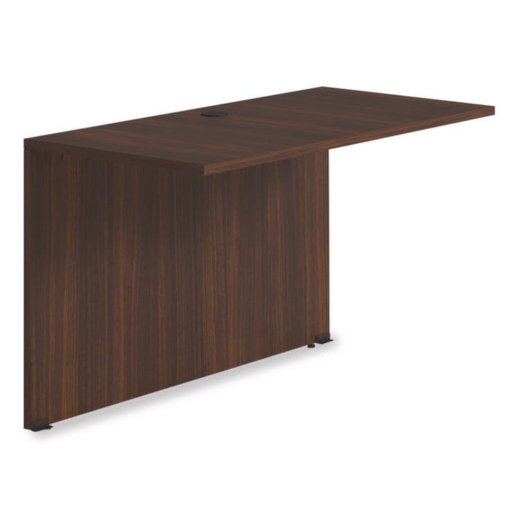 ALERA Alera Seville Series Bridge Return, 48w x 24d x 29h, Mahogany (ALESVBR4824MY)