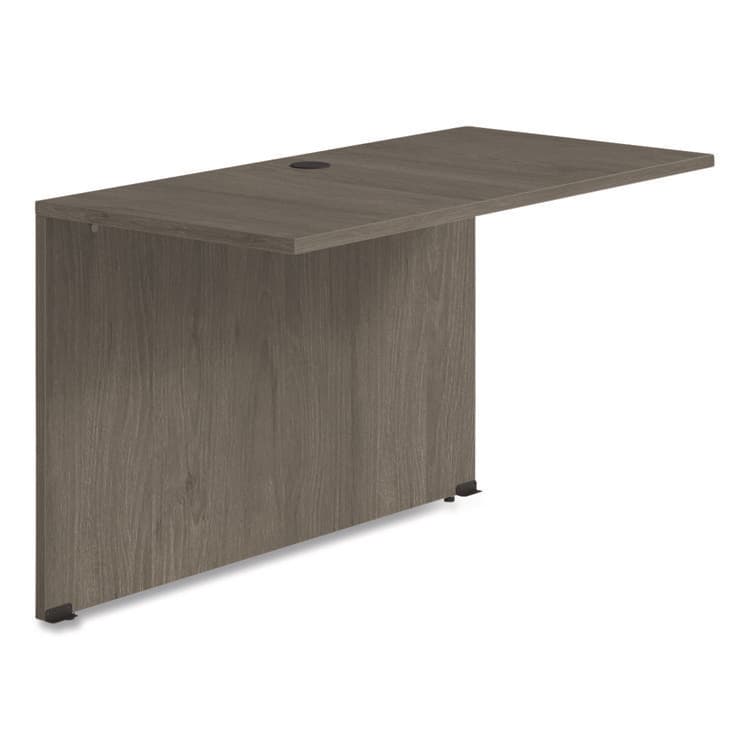 ALERA Alera Seville Series Bridge Return, 48w x 24d x 29h, Walnut (ALESVBR4824WA)