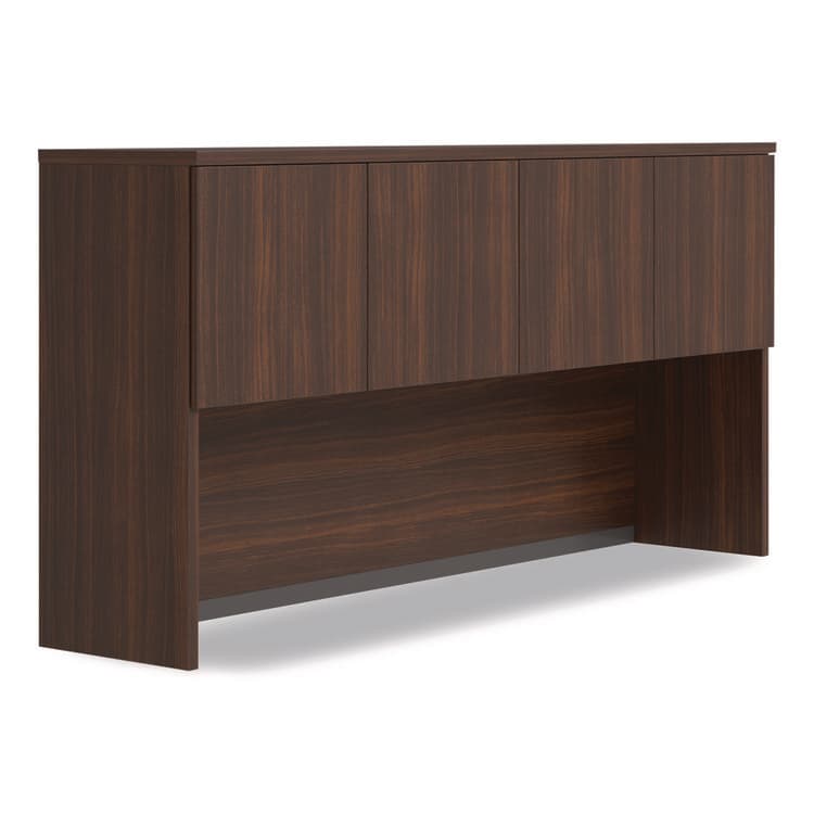 ALERA Alera Seville Hutch with Doors, 4 Compartments, 72w x 16d x 36h, Mahogany (ALESVH7236MY)