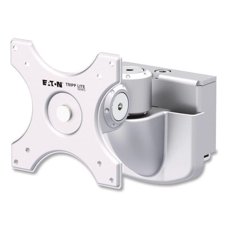 EATON CORPORATION Monitor Mount for Slat Wall System for 32" TVs, 4.9w x 5.1d x 7.5h, Silver, Supports 22 lb (TRPDMSW1332STAA)