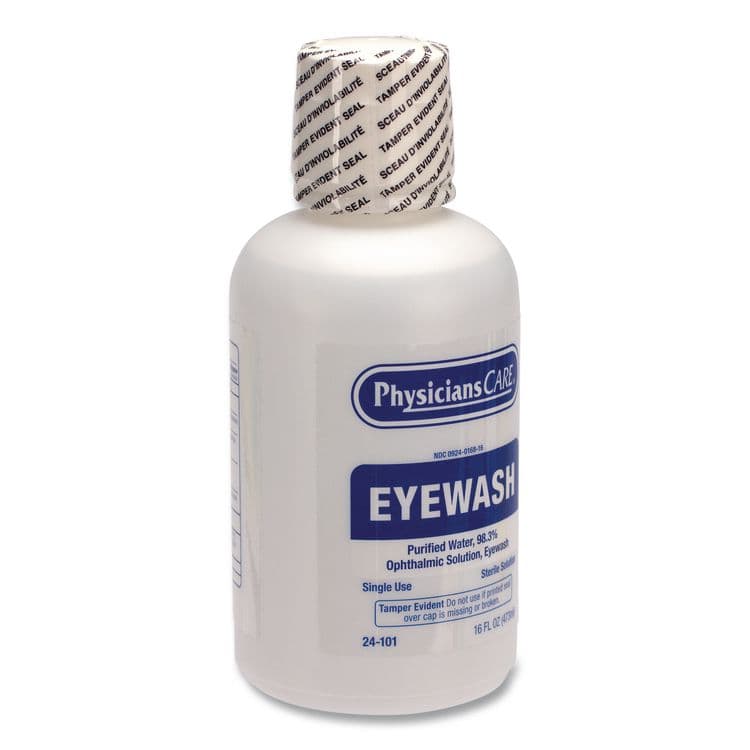 FIRST AID ONLY, . Eye Wash, 16 oz Bottle, 12/Carton (FAO24101001) thumbnail 2