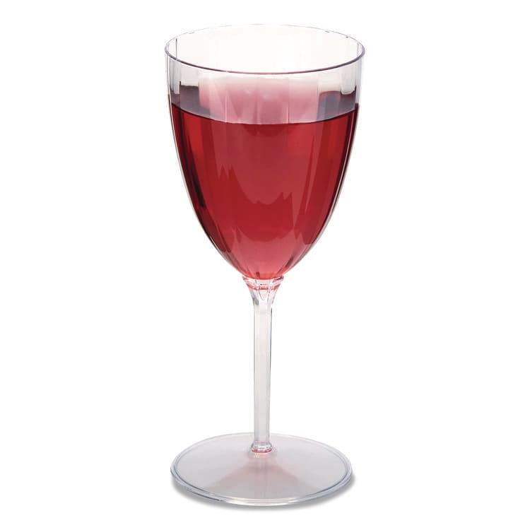 WNA, . Classicware One-Piece Stemware, 6 oz, Plastic, Clear, 100/Carton (WNACW6WINE) thumbnail 2