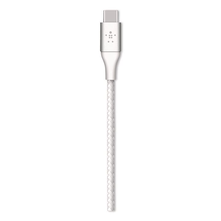 BELKIN COMPONENTS BOOST CHARGE Braided USB-C to USB-C Cable, 6.6 ft, White (BLKCAB004BT2MWH) thumbnail 2
