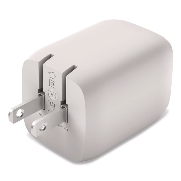BELKIN COMPONENTS BOOST CHARGE Pro Dual USB-C GaN Wall Charger with PPS, White (BLKWCH013DQWH) thumbnail 2