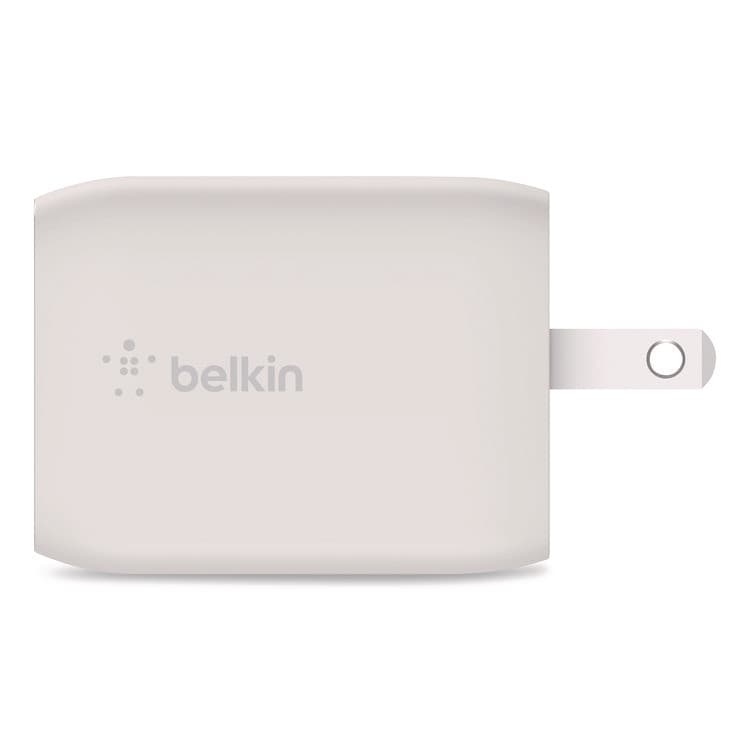 BELKIN COMPONENTS BOOST CHARGE Pro Dual USB-C GaN Wall Charger with PPS, White (BLKWCH013DQWH) thumbnail 4