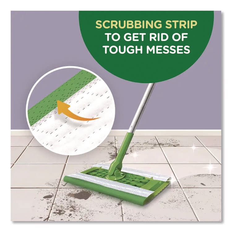 PROCTER & GAMBLE Wet Refill Cloths, 8 x 10, Fresh Scent, White, 24/Pack, 6 Packs/Carton (PGC35155) thumbnail 3