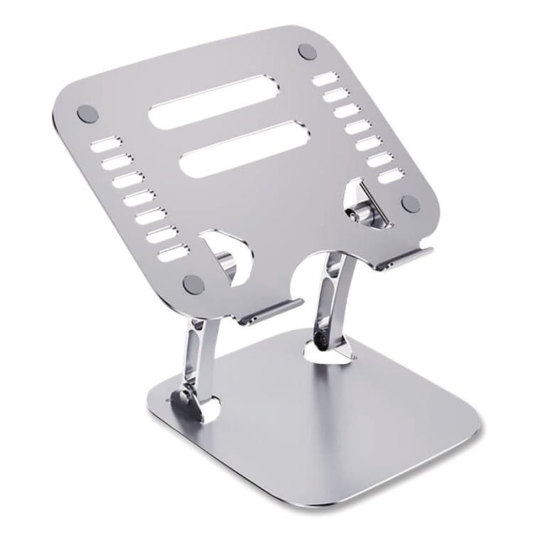 CENTON ELECTRONICS . Adjustable Laptop Riser Stand, 10.62" x 9" x 1.5" to 5", Silver (CELOBA2A)