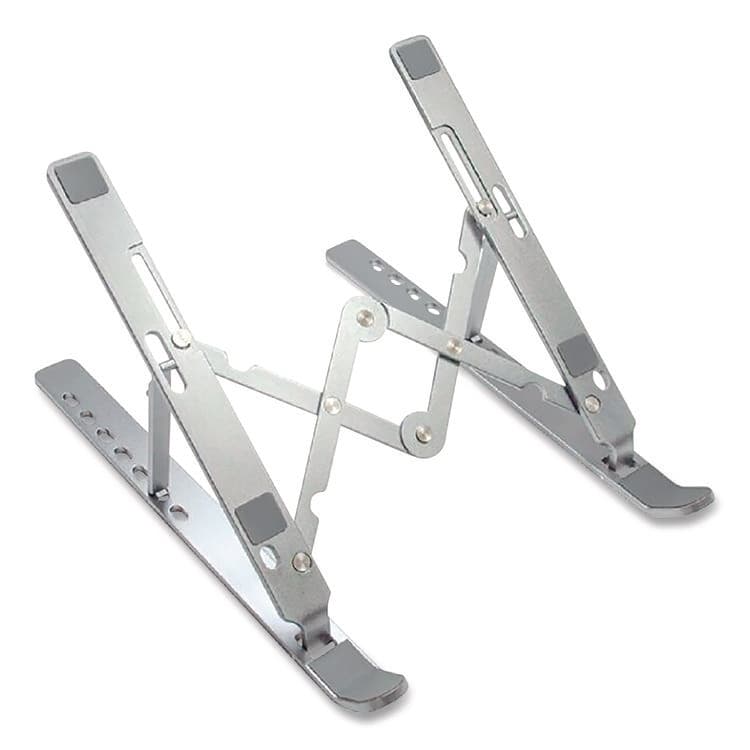CENTON ELECTRONICS . Portable Laptop Riser Stand, 11.85" x 2.5" to 5.5", Silver (CELOBA2E)