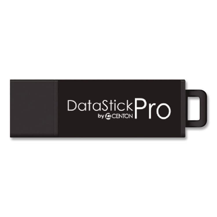 CENTON ELECTRONICS . DataStick Pro USB 3.2 Type A Flash Drive, 64 GB, Black, 10/Pack (CELS1U3P664G10B) thumbnail 2