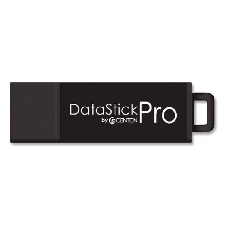 CENTON ELECTRONICS . DataStick Pro USB 3.0 Type A Flash Drive, 128 GB, Black, 5/Pack (CELS1U3P6128G5B) thumbnail 2