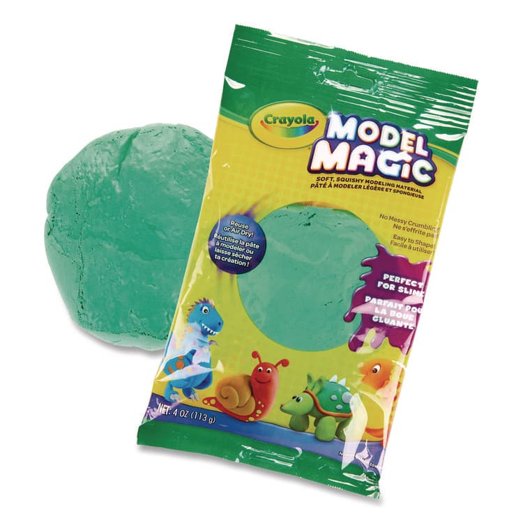 BINNEY & SMITH / CRAYOLA Model Magic Modeling Compound, Green, 4 oz Pack (CYO574444) thumbnail 3